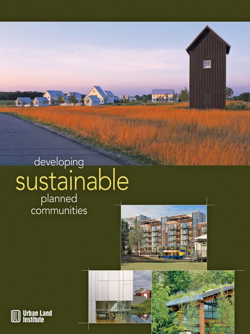 Title details for Developing Sustainable Planned Communities by Richard Franko - Available